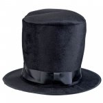 Αποκριάτικο Καπέλο Αλίκης Μαύρο
